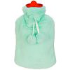 2L Hot Water Bottle w/ Plush Cover Classic Natural Rubber Hot Water Bag Feet Warmer For Pain Relief Hot Compress Heat Therapy Warm Neck Shoulders